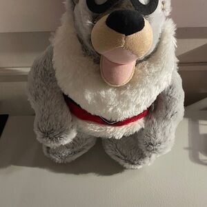 Harley-Davidson Plush Dog Toy with Red and Gray